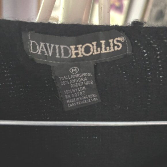 David Hollis Lambswool & Angora Sweater - Picture 3 of 3